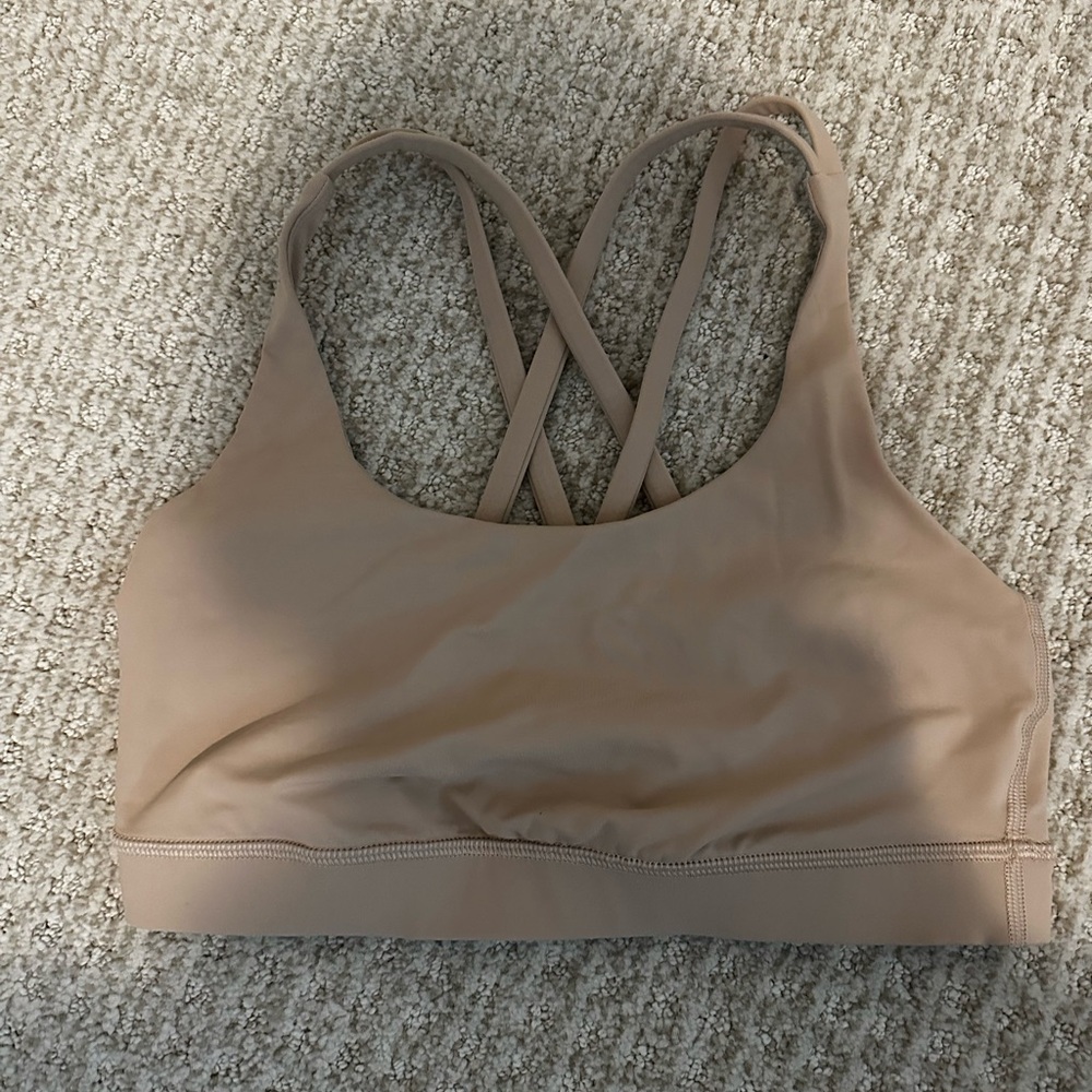 Lululemon Tan Sports Bra